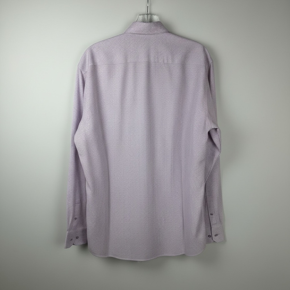 Eton Men's Purple Dress Shirt - Picture 2 of 3